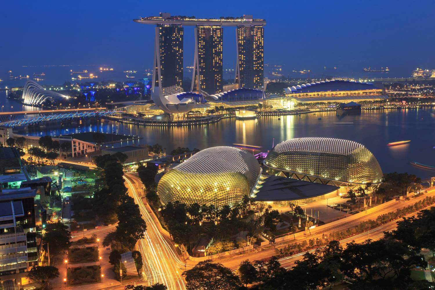 Marina Bay Area Singapore